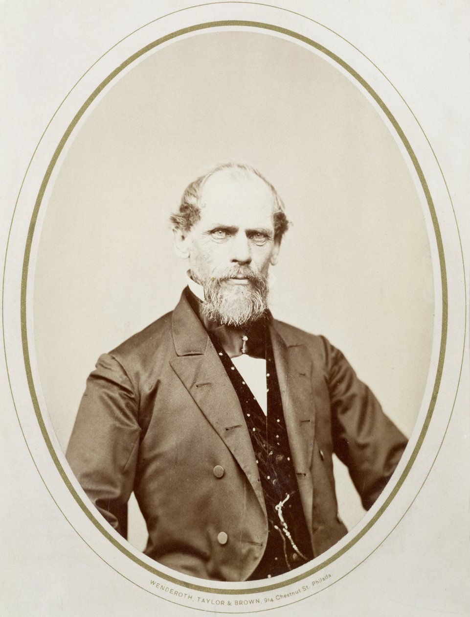 John Augustus Roebling (1806-69) od American Photographer