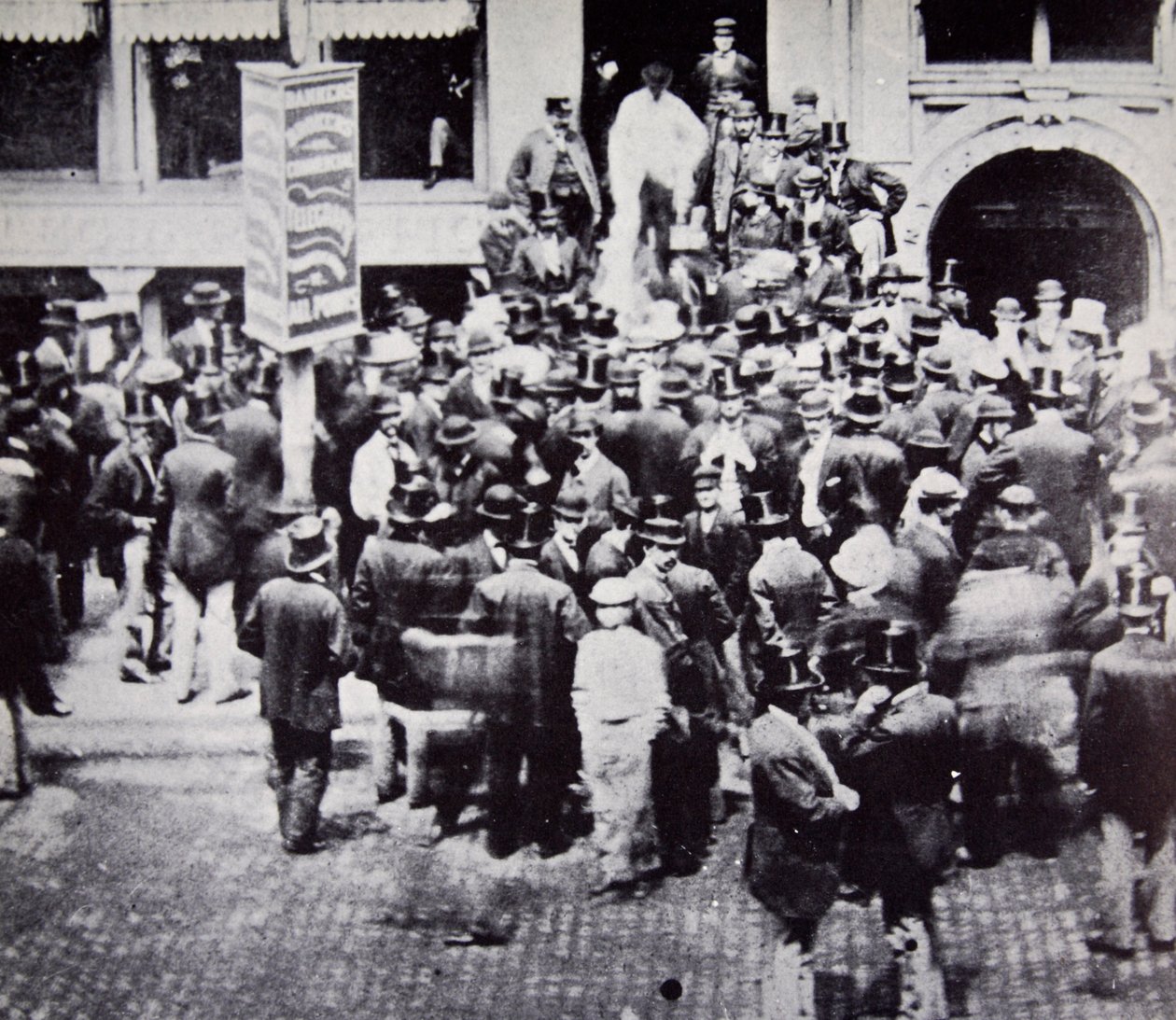 New York Gold Exchange, 1863 od American Photographer