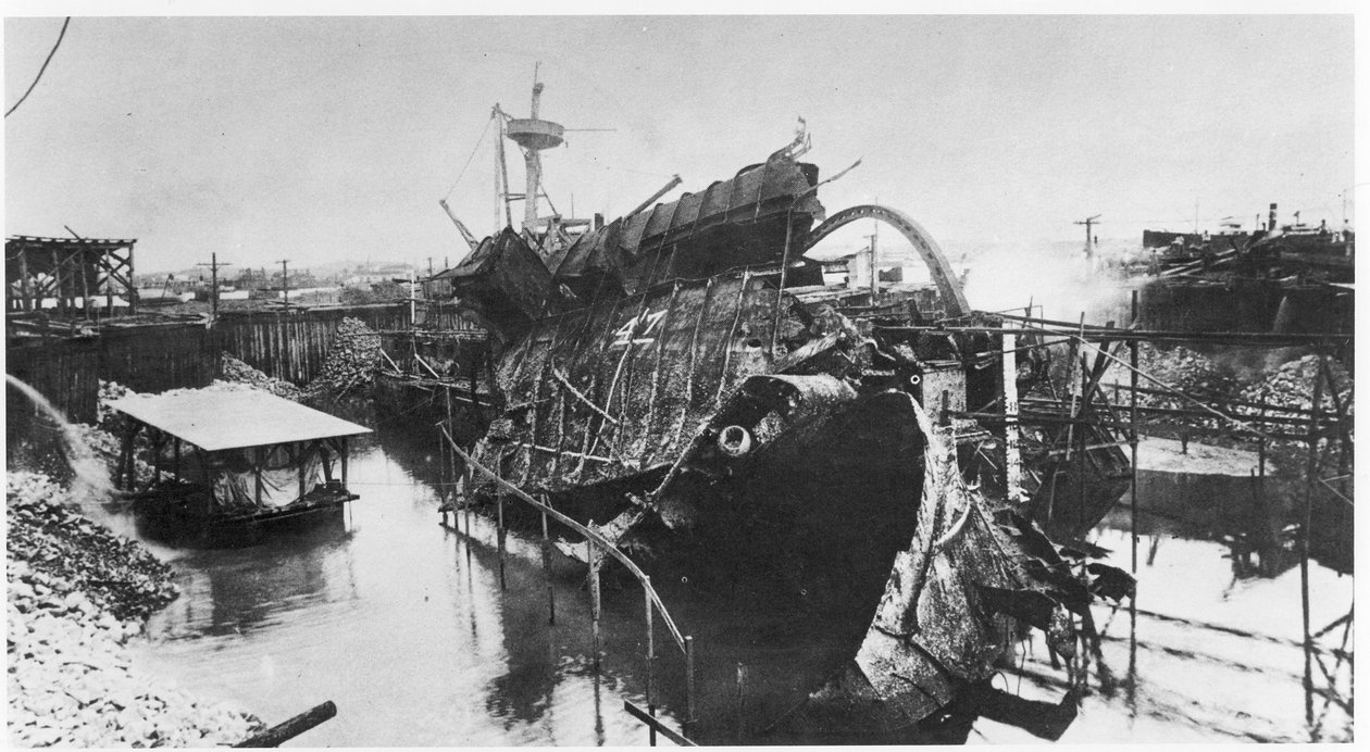 Katastrofa na USS Maine, 1898 (viz 206525, 206527) od American Photographer