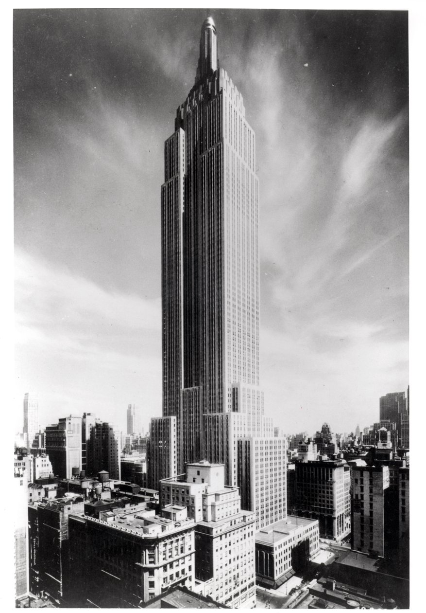 Empire State Building, c. 1931 od American Photographer