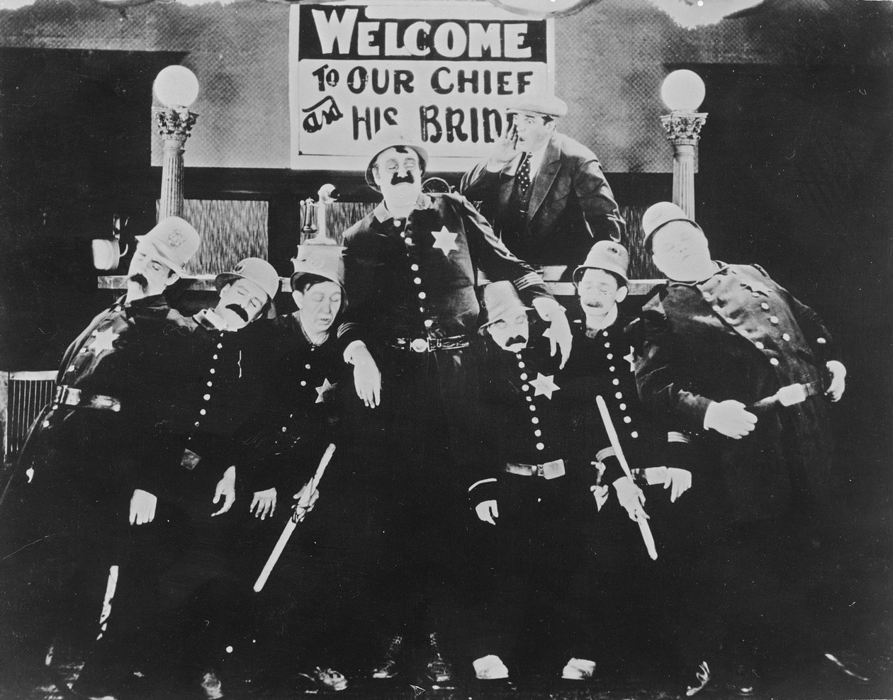 The Keystone Kops, kolem roku 1915 od American Photographer