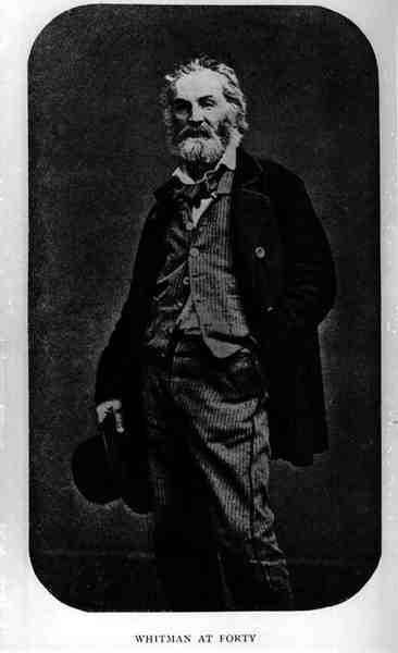 Walt Whitman (1819-92) od American Photographer