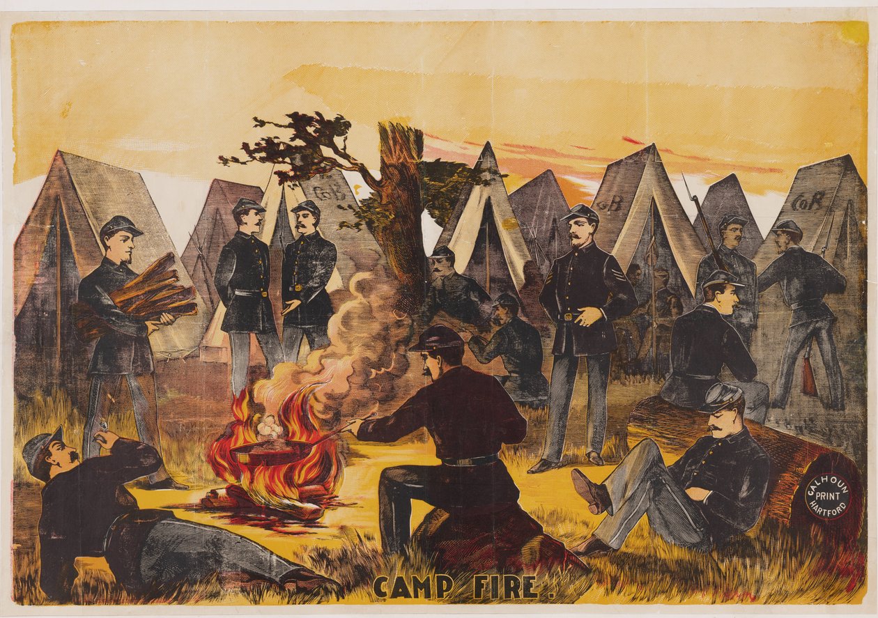 Táborák, hospoda. C. 1865 od American School