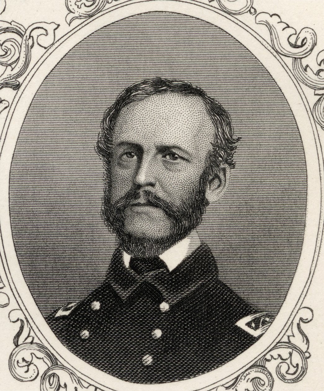 Portrét Johna Adolpha Bernarda Dahlgrena (1809-70) od American School