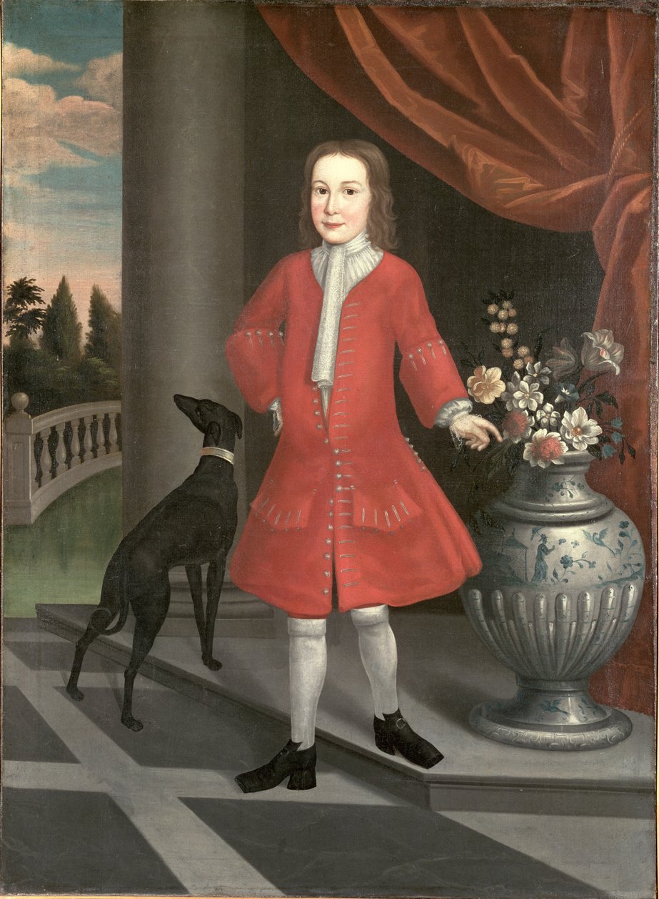 Portrét Pierra van Cortlandta, kolem roku 1731 od American School