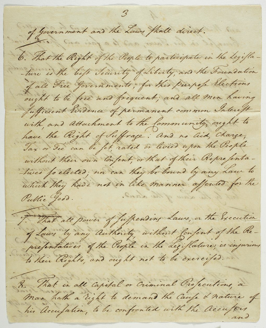 Listina práv, kopie podepsaná ve Federal Hall, 1789 (inkoust na papíře) od American School