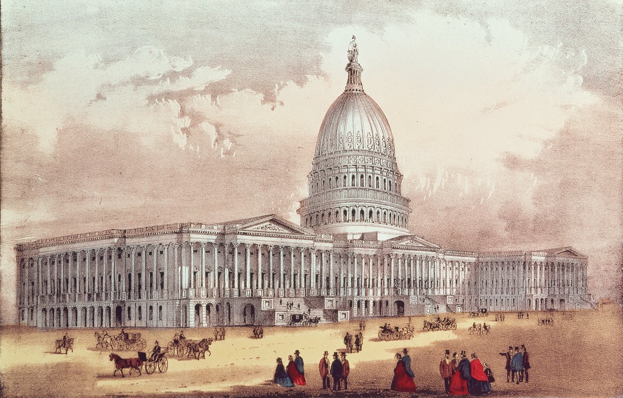 Kapitol Spojených států, Washington D.C. od American School