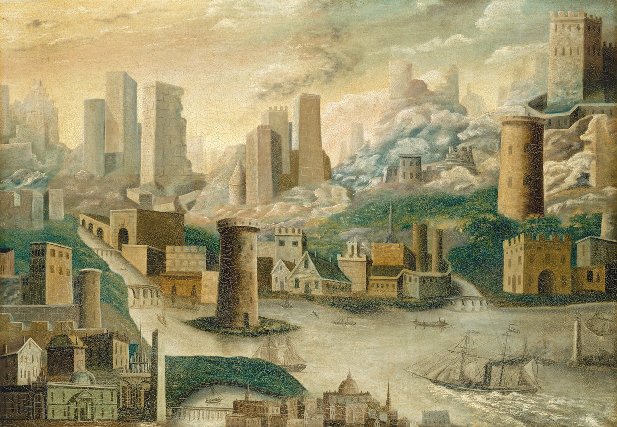 Město fantazie od American 19th Century