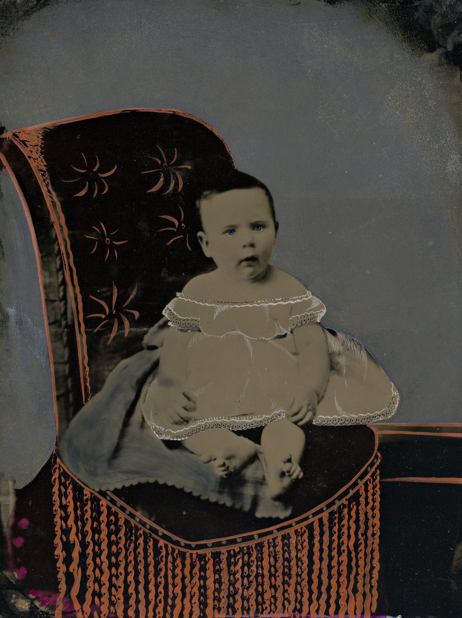 Portrét miminka od American 19th Century