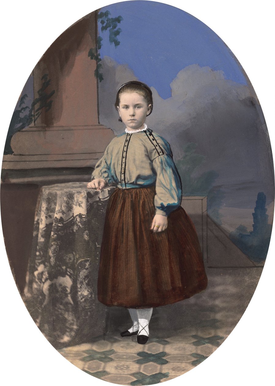 Portrét dívky od American 19th Century