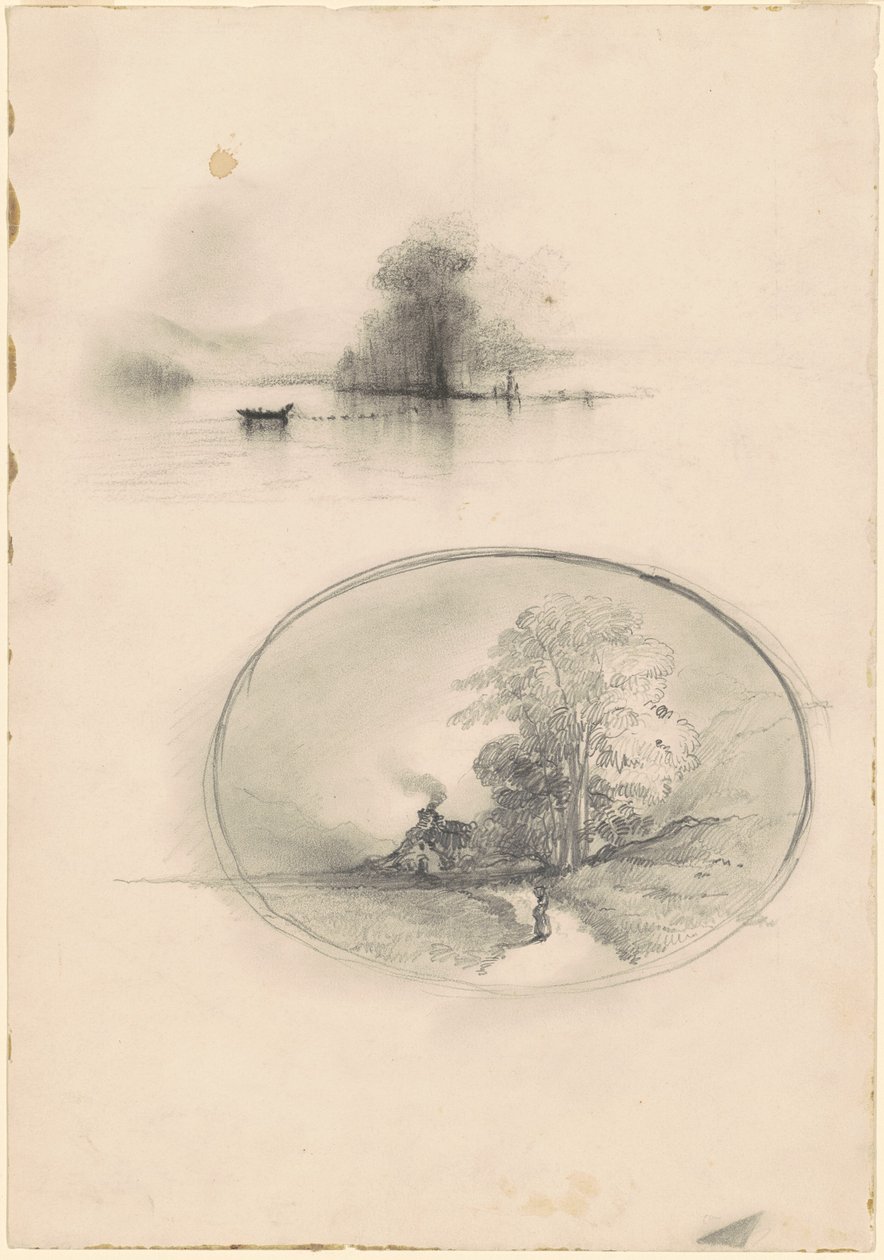Přímořská krajina a krajina od American 19th Century