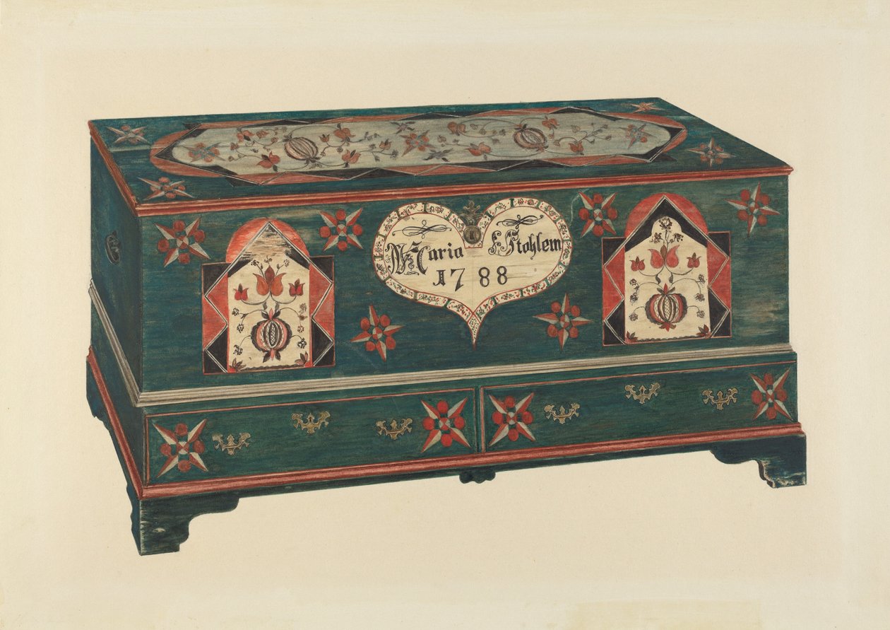 Dowerova truhla od American 20th Century