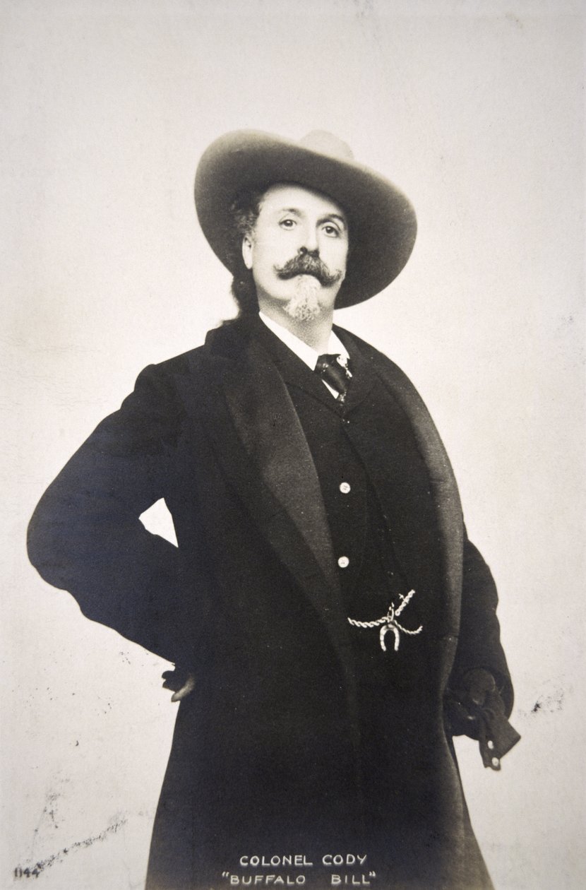 Pohlednice Buffalo Bill (1846-1917). od American Photographer