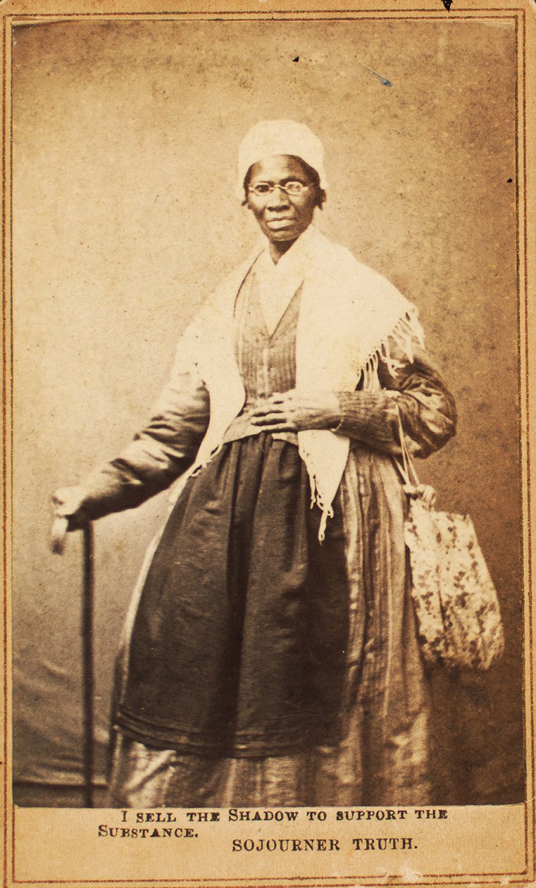 Carte de visite of Sojourner Truth, 1864 od American Photographer