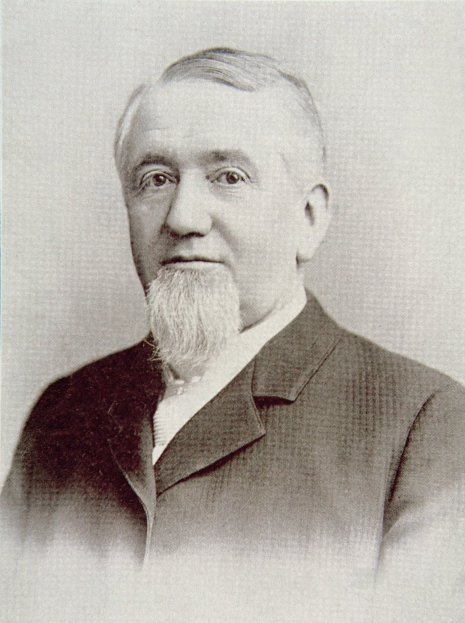 George M. Pullman (1831-97) (černobílá fotografie) od American Photographer