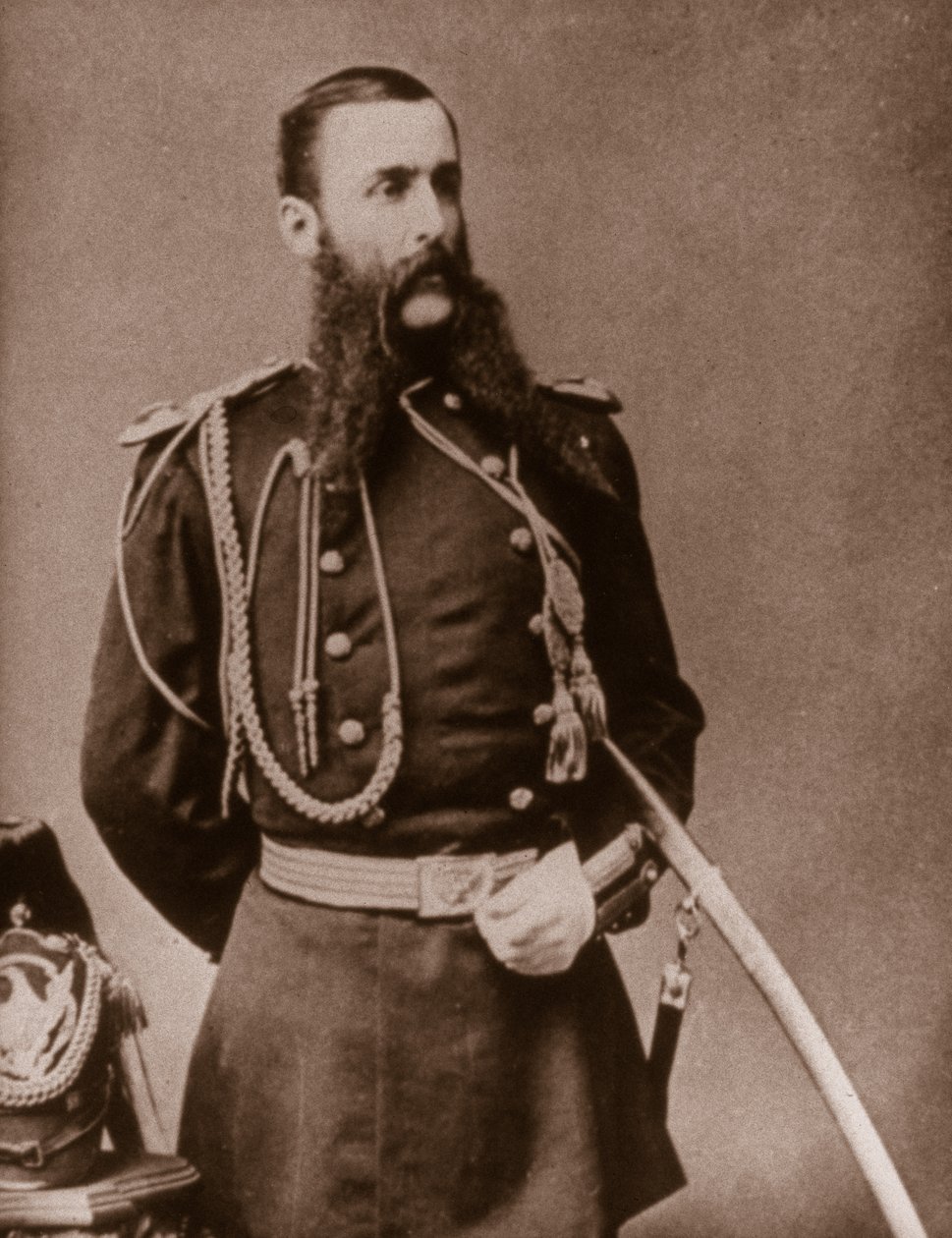 Poručík William W. Cooke (černobílá fotografie) od American Photographer