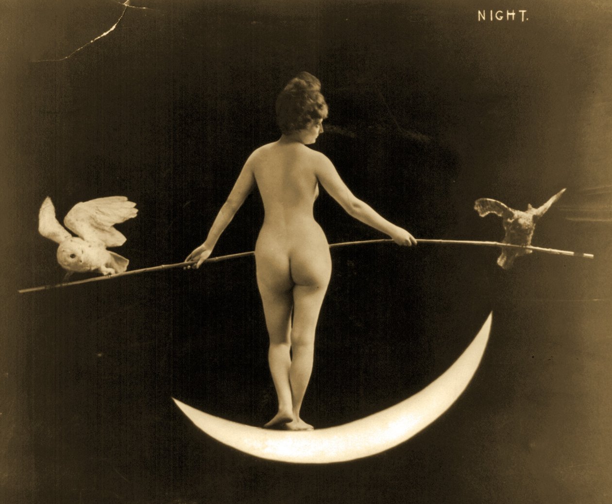 Noc, kolem roku 1895 od American Photographer