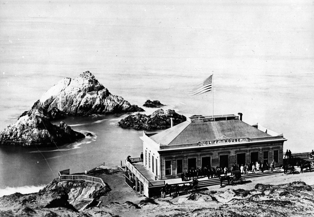 The Cliff House, San Francisco, c.1863-8 od American Photographer