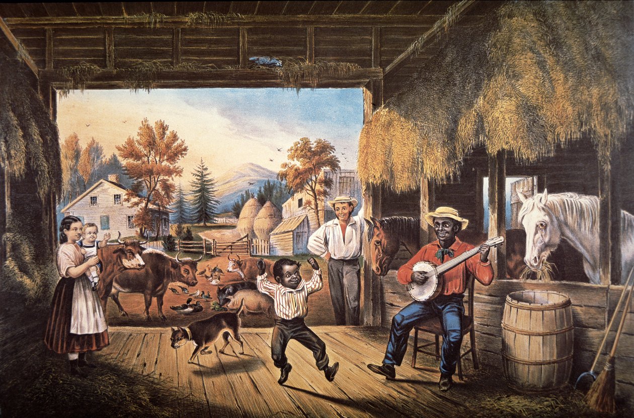 Barn dance v Kentucky od American School