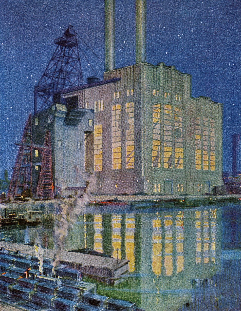 Elektrárna od American School