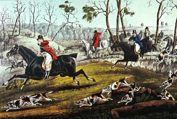 Fox chase, vydal N. Currer od American School