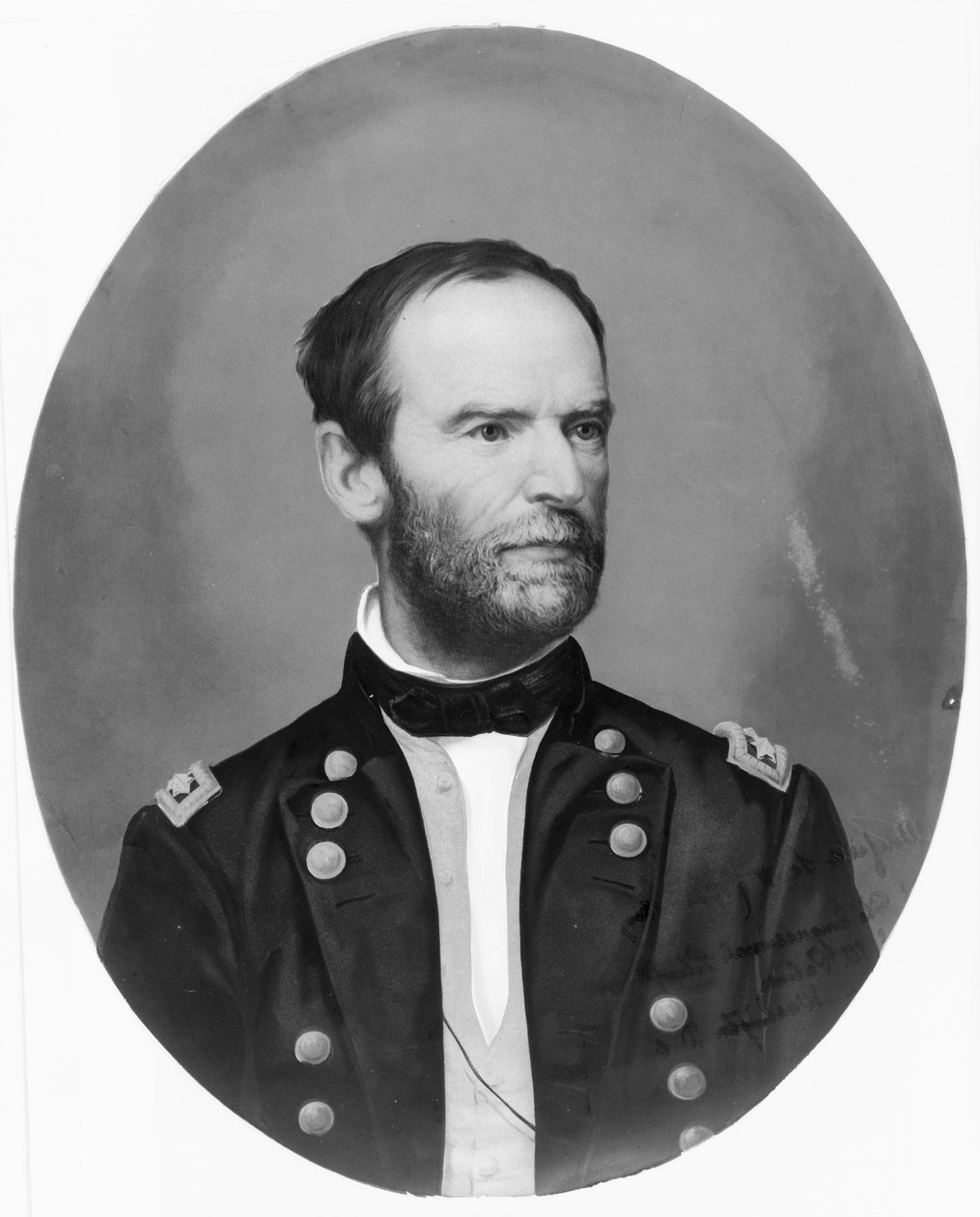 Generál William Sherman, kolem roku 1865 (rytina) od American School