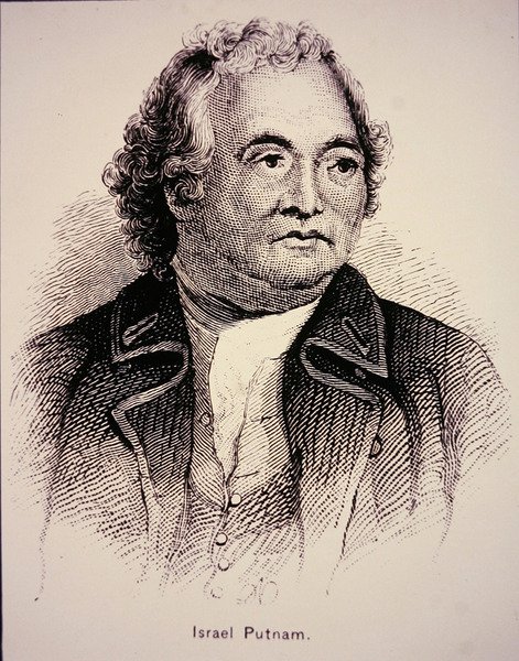 Israel Putnam (litho) od American School