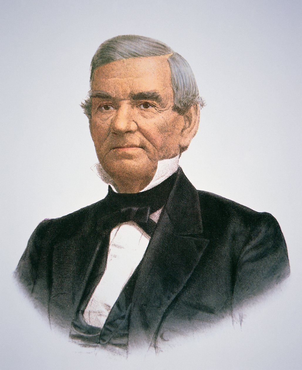 John Ross (1790-1866) (barevné lito) od American School