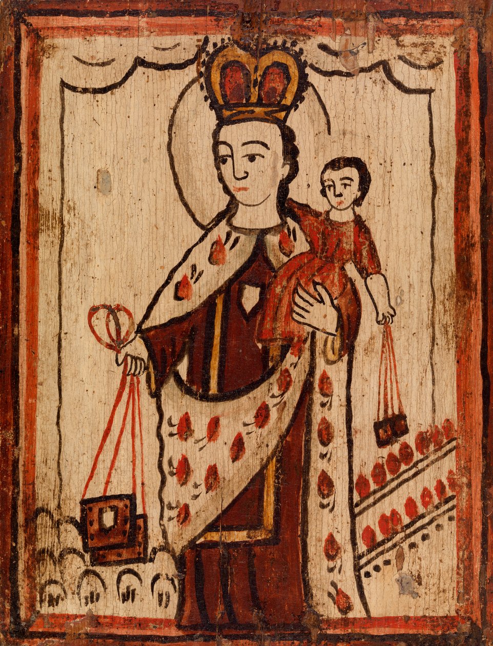 Madonna s dítětem od American School