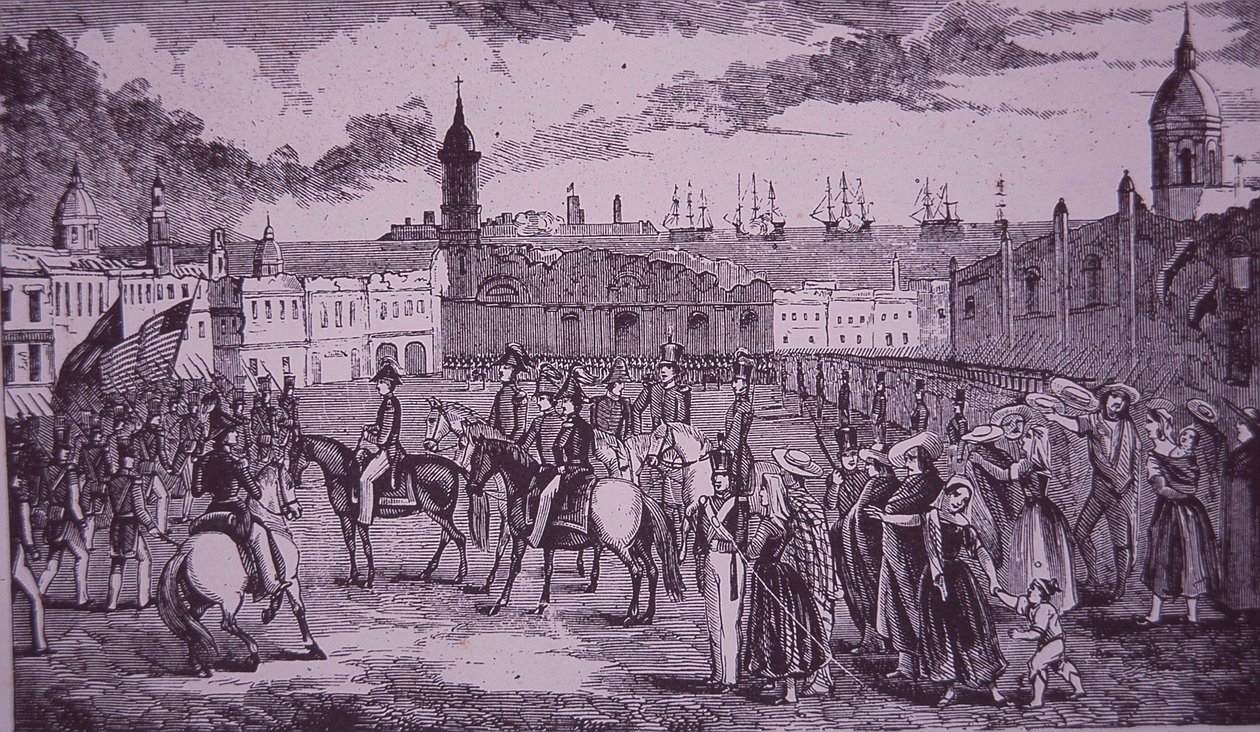 Mexicko-americká válka (1846-48), kapitulace Veracruzu od American School
