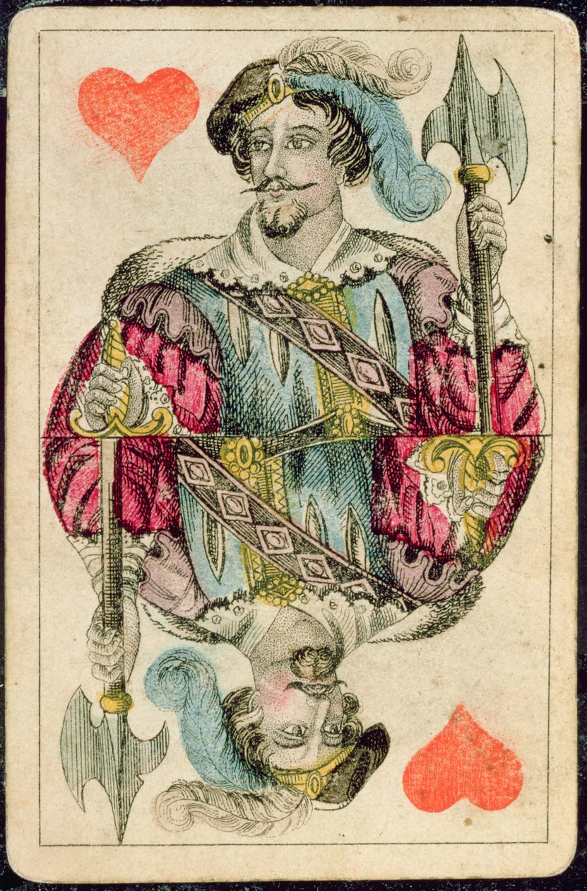 Hrací karta: Jack of Hearts od American School