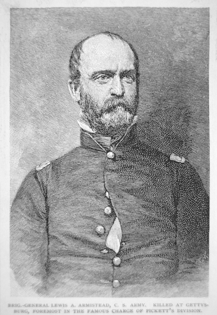 Portrét Lewise A. Armisteada (litho) od American School