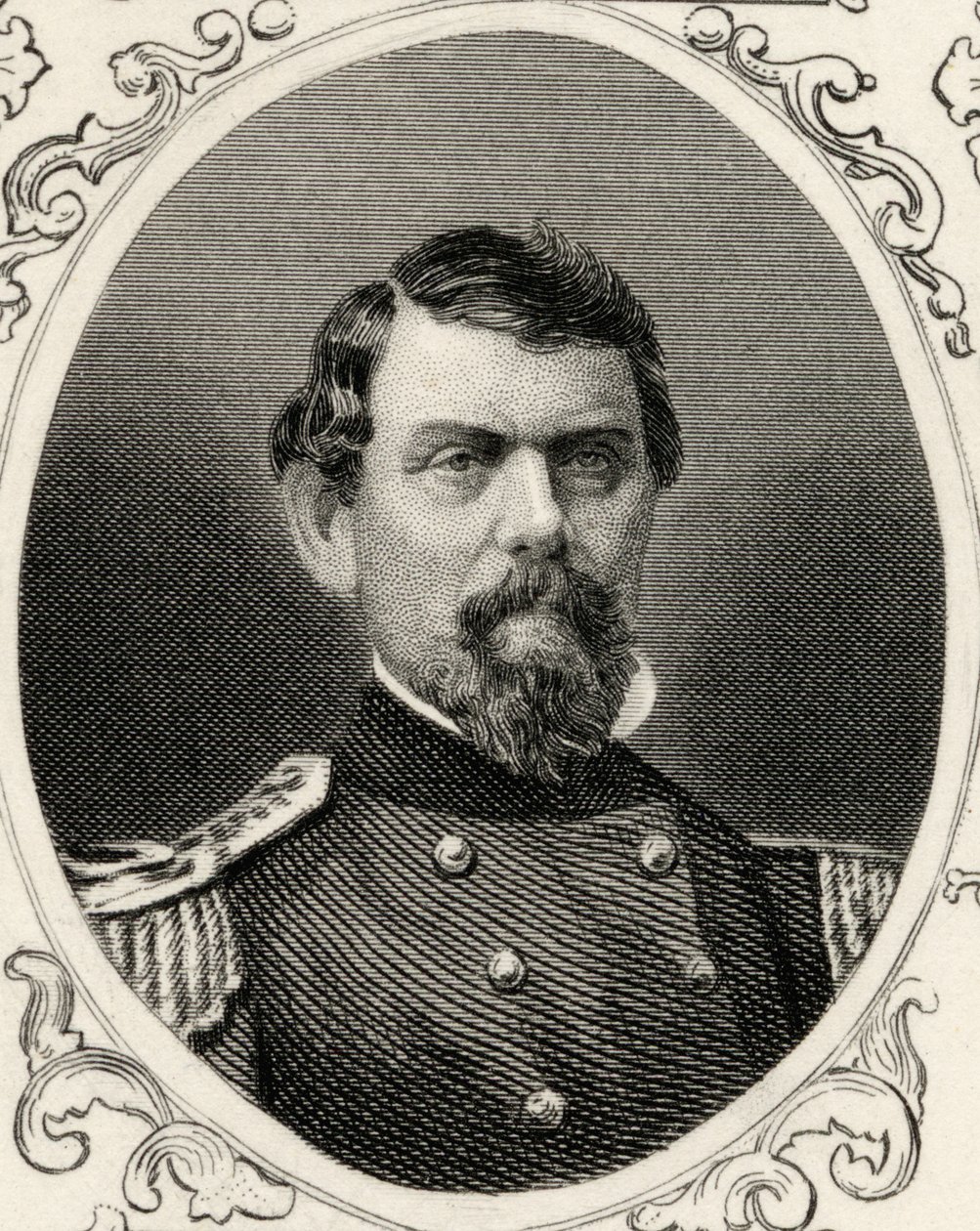 Portrét Williama Josepha Hardeeho (1815-73) od American School