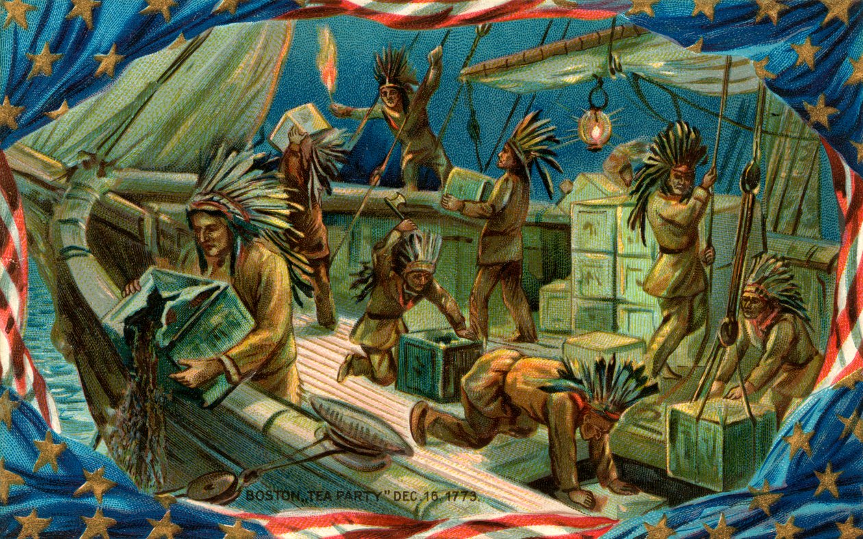 Bostonský čajový dýchánek od American School