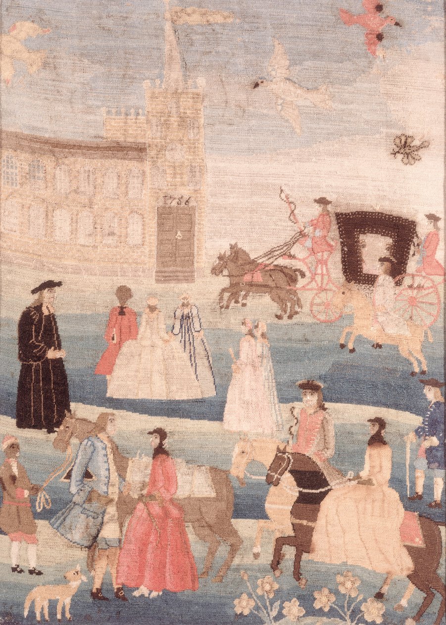 Svatební tapisérie Chandler, kolem roku 1756 od American School