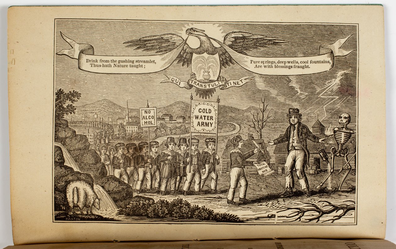 Slib armády studené vody, 1842 od American School