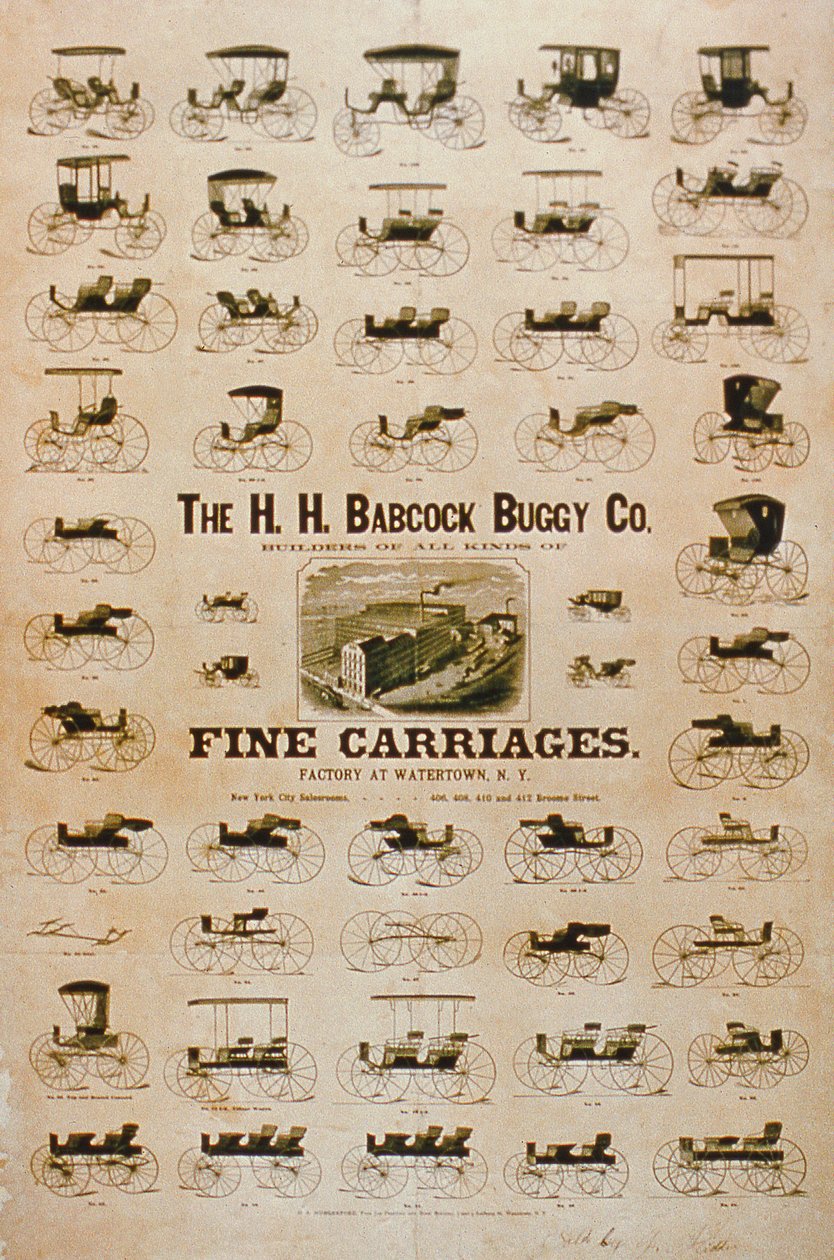 Společnost H.H. Babcock Buggy Company, Fine Carriages od American School