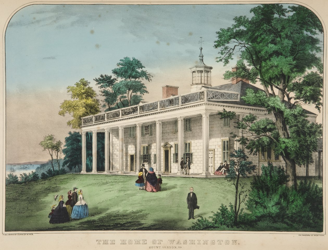 Domov Washingtonu, Mount Vernon, Virginie od American School