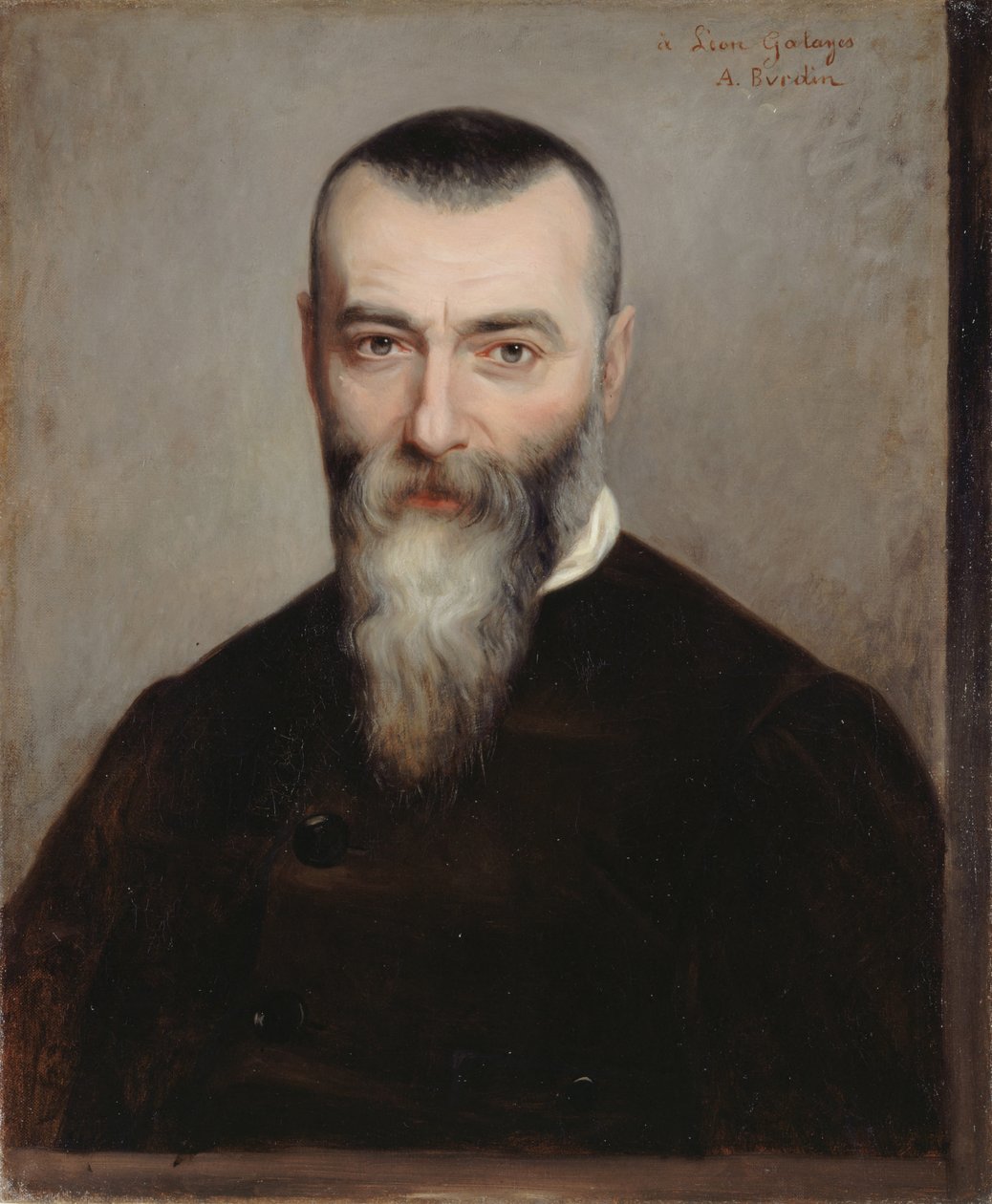 Portrét Alphonse Karra 1808-1890, 1865. od Amélie Burdin