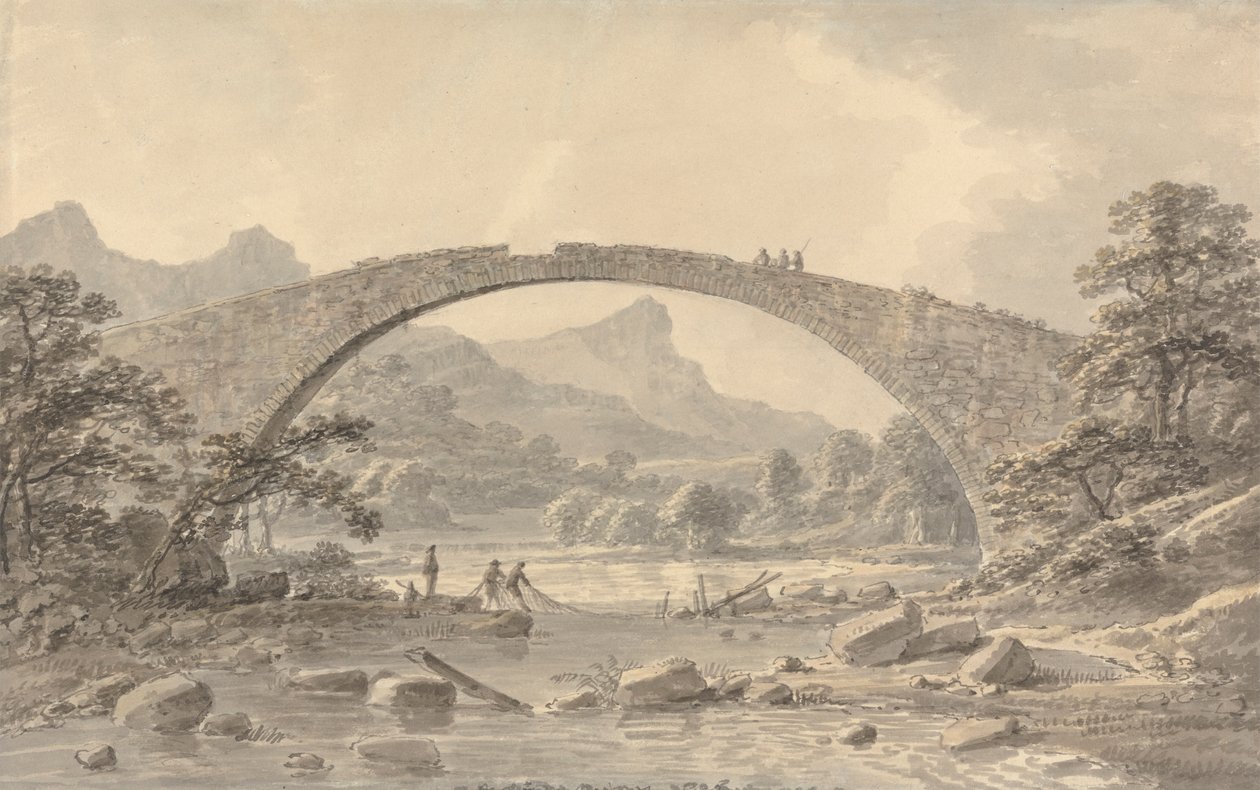 Pont Newydd poblíž Dolgelly od Amos Green