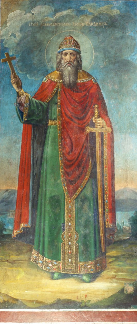 velkovévoda Vladimir Svjatoslavič od Ancient Russian frescos