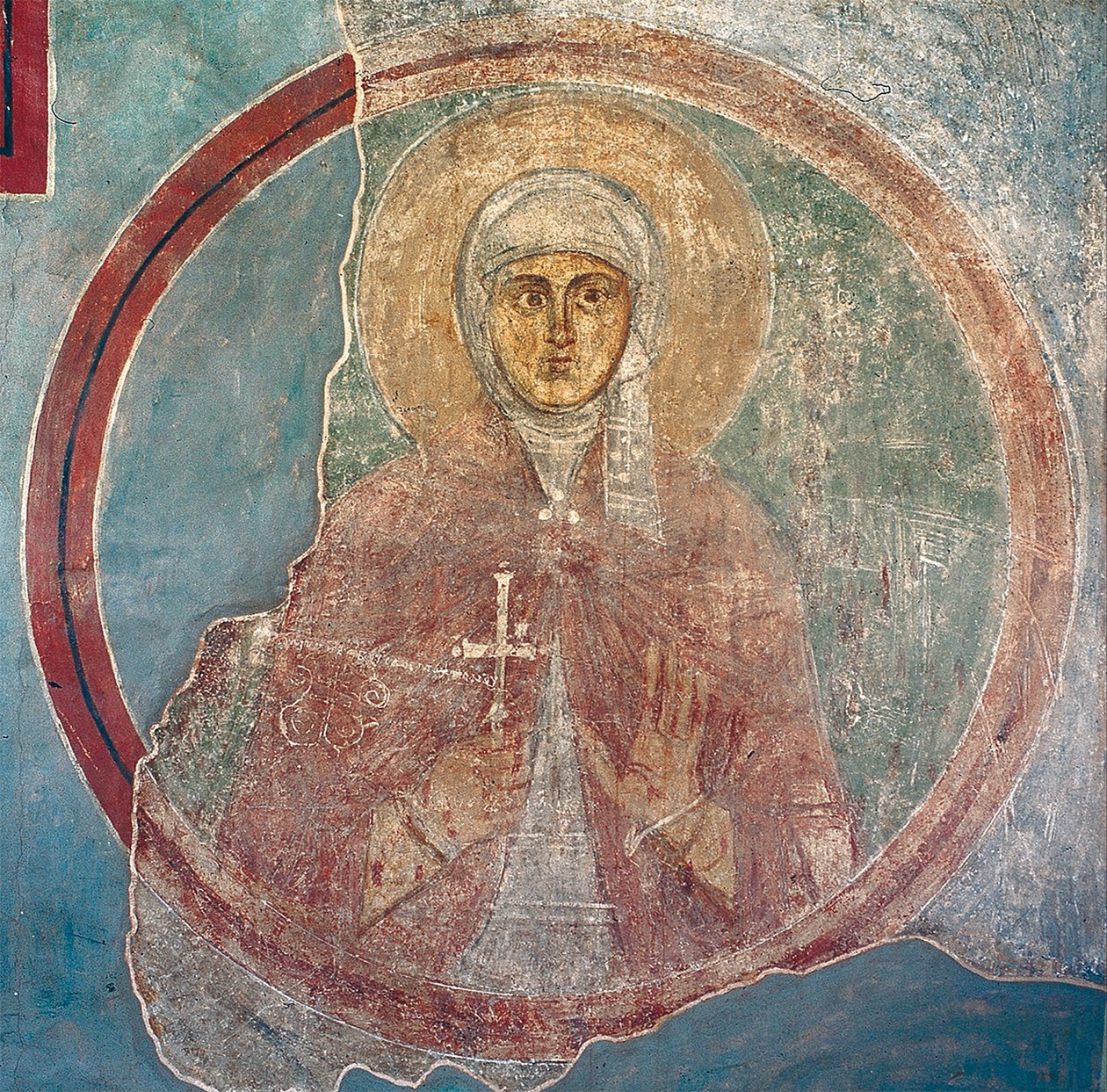 Svatá Sofie od Ancient Russian frescos