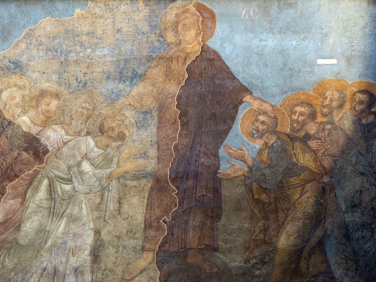 Letnice od Ancient Russian frescos
