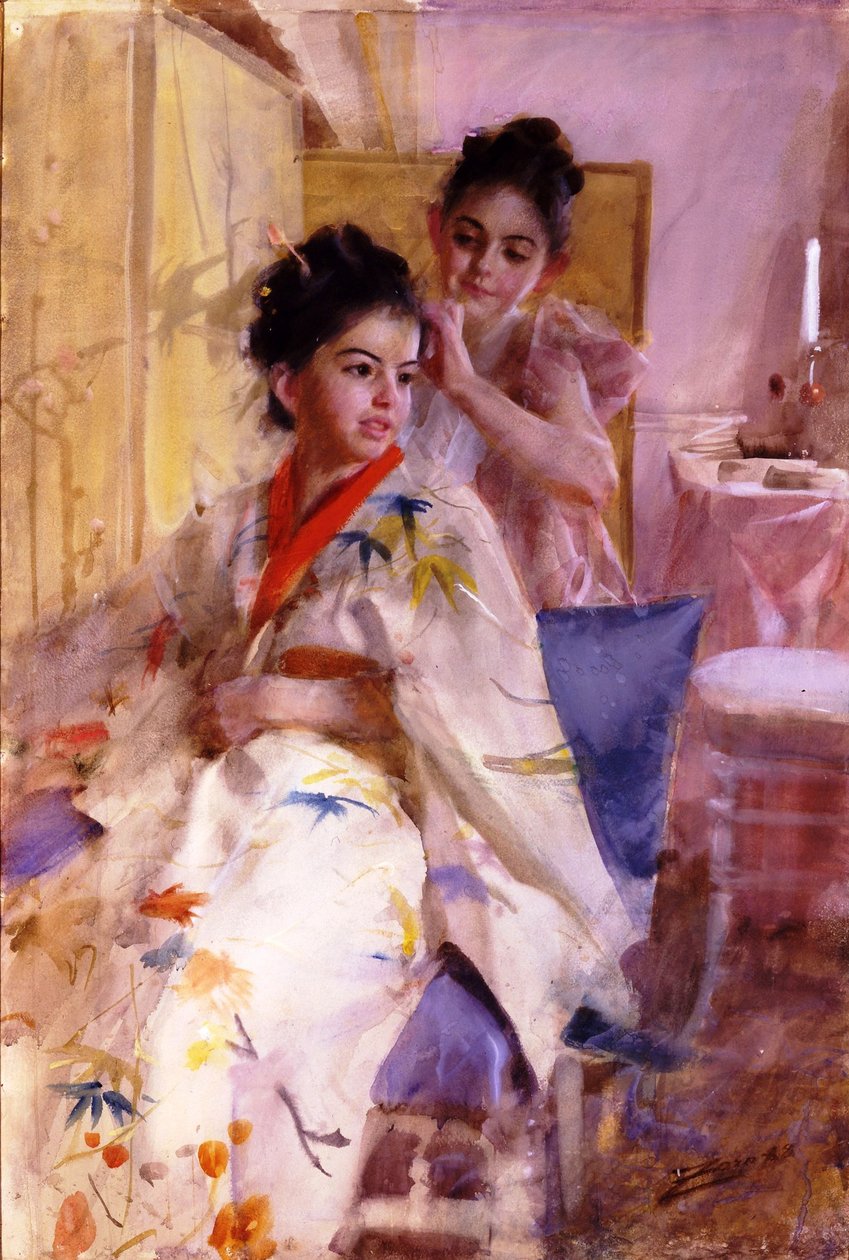 Slečno Salomonová od Anders Leonard Zorn