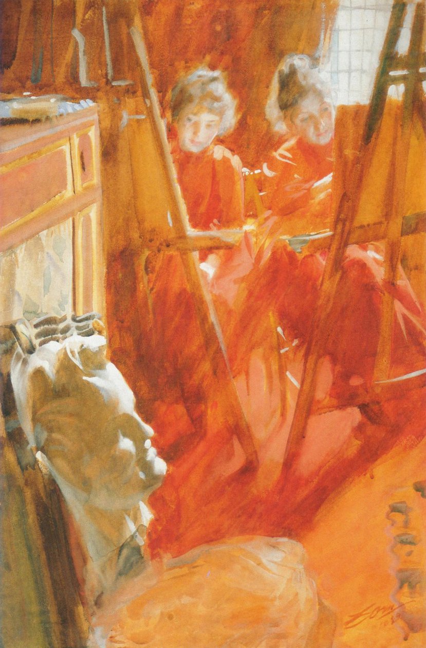 Dámy Schwartzové od Anders Leonard Zorn