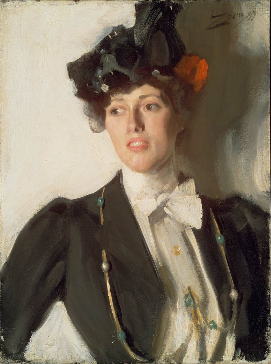 Martha Dana od Anders Leonard Zorn