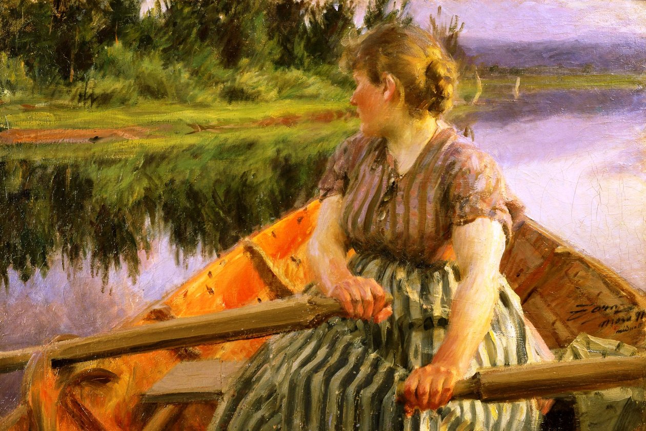 Půlnoc od Anders Leonard Zorn