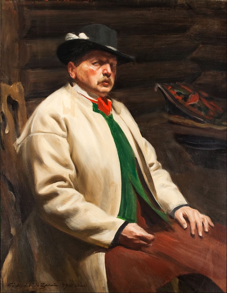 Autoportrét od Anders Leonard Zorn