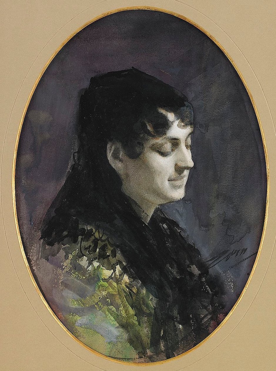 Spanjorskan Španělka od Anders Leonard Zorn