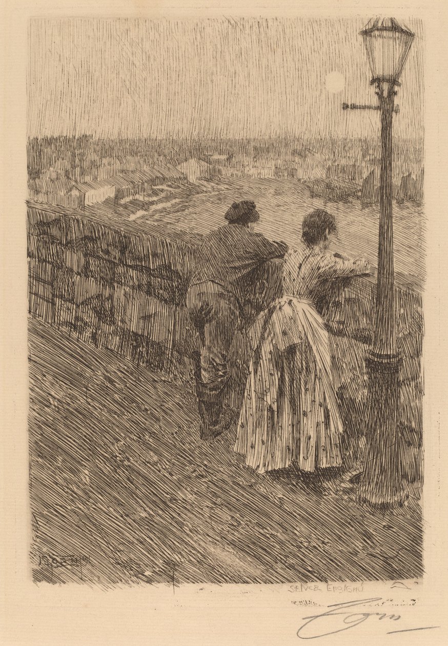 Rybář v Saint Ives, 1891. od Anders Leonard Zorn